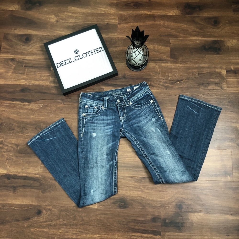 Miss Me Dark Wash Boot Cut Jeans